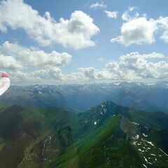 Flugwegposition um 13:19:26: Aufgenommen in der Nähe von Gemeinde Hüttschlag, 5612, Österreich in 2889 Meter